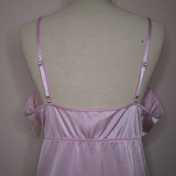 Cacique Chemise Top Light Pink Lilac 18/20 2X NWT Summer Sexy Lingerie Honeymoon - Picture 6 of 10